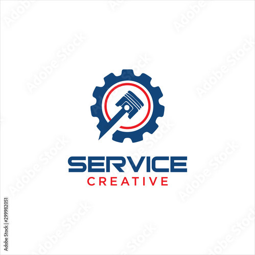 Mechanical gear logo Design . Repair auto service logo . Auto service sign car repair logo Design, Repair auto service logo . Auto service sign car repair logo .	