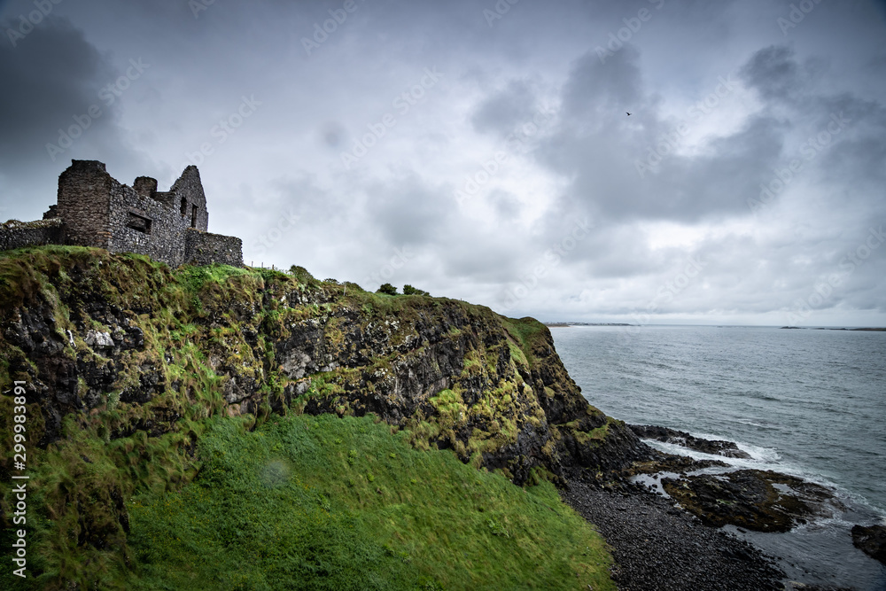 Dunluce Castle in Nord-Irland