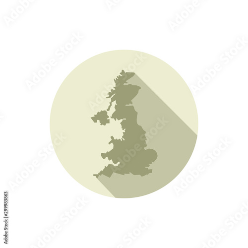 Outline United Kingdom icon...