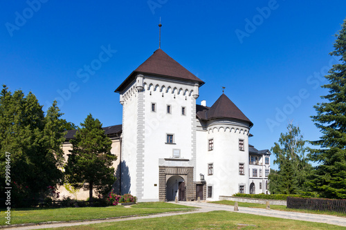 Castle Velke Mezirici, Vysocina district, Czech republic, Europe