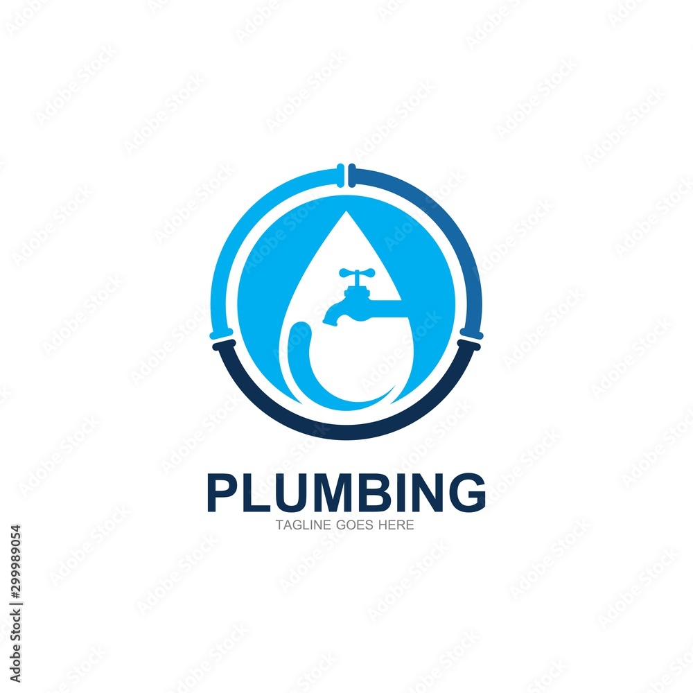 Plumbing Logo Template Design Vector template Plumbing Logo Template Design Vector template