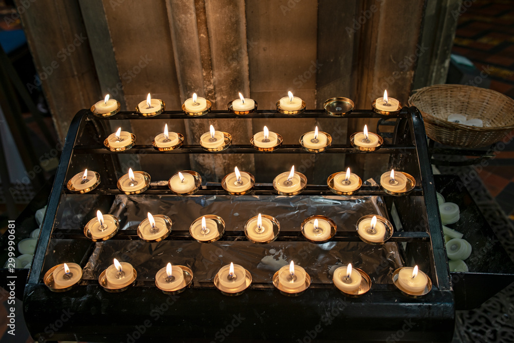 Φωτογραφία candles in a chrch, Dublin, Ireland