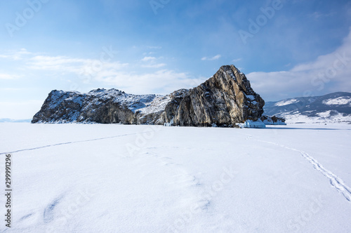 Wallpaper Mural Lake Baikal in winter Torontodigital.ca