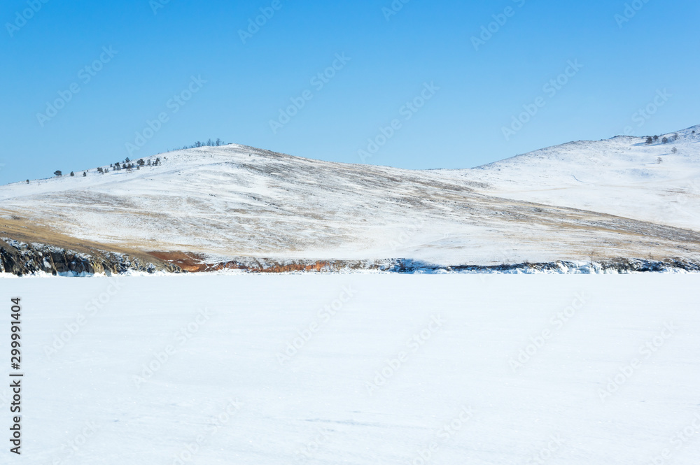 The coast of Olkhon Island The coast of Olkhon Island