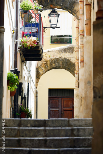 Fototapeta Naklejka Na Ścianę i Meble -  villeage ,Italy, Sicily, Cefalù