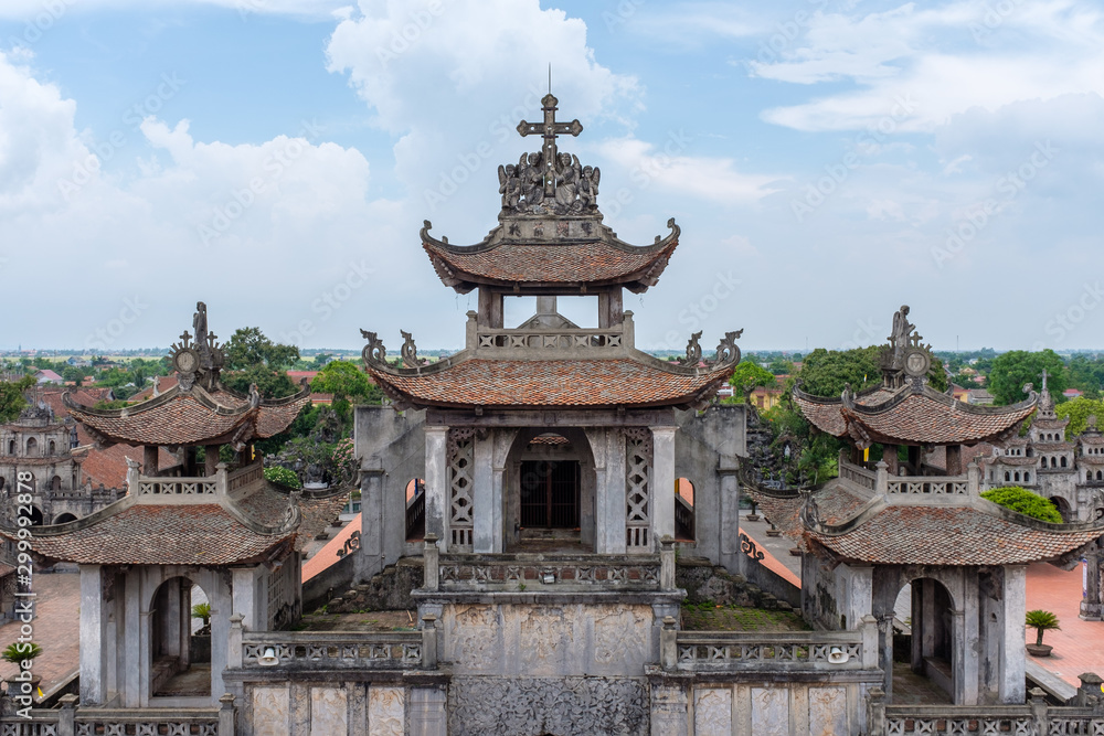 Fototapeta premium Phat Diem Cathedral Ninh Binh