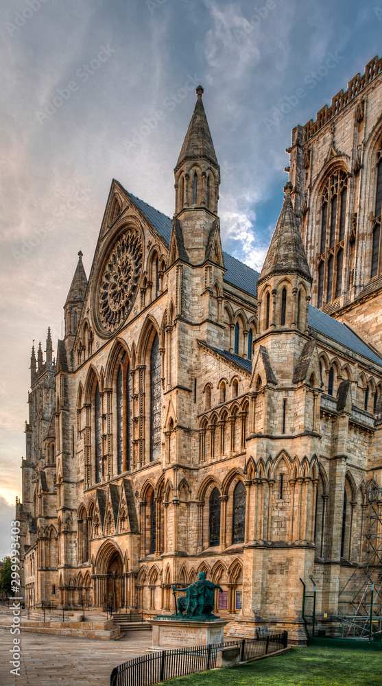 York Cathedral - The city of York in United Kingdom - England