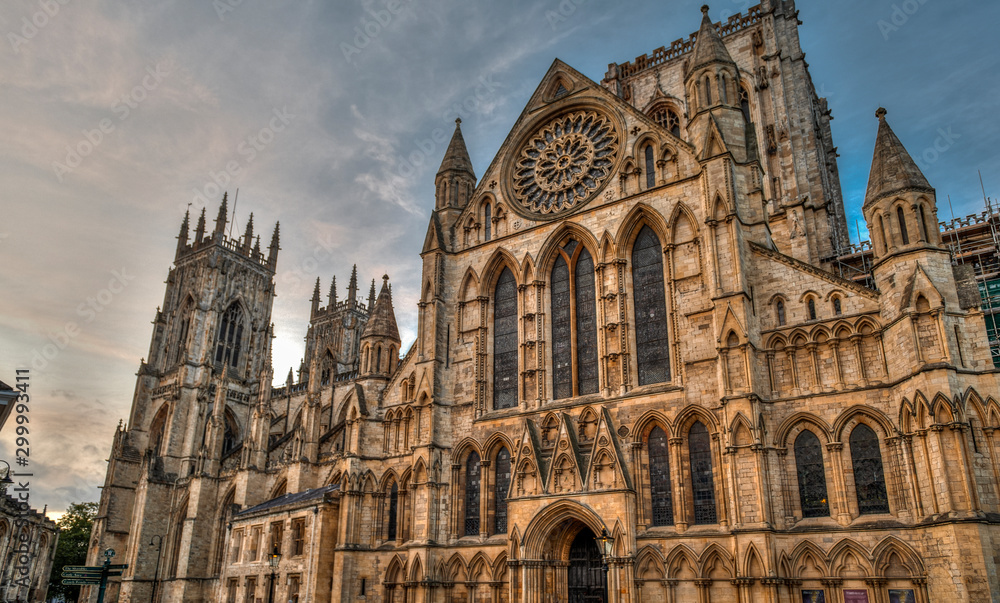York Cathedral - The city of York in United Kingdom - England