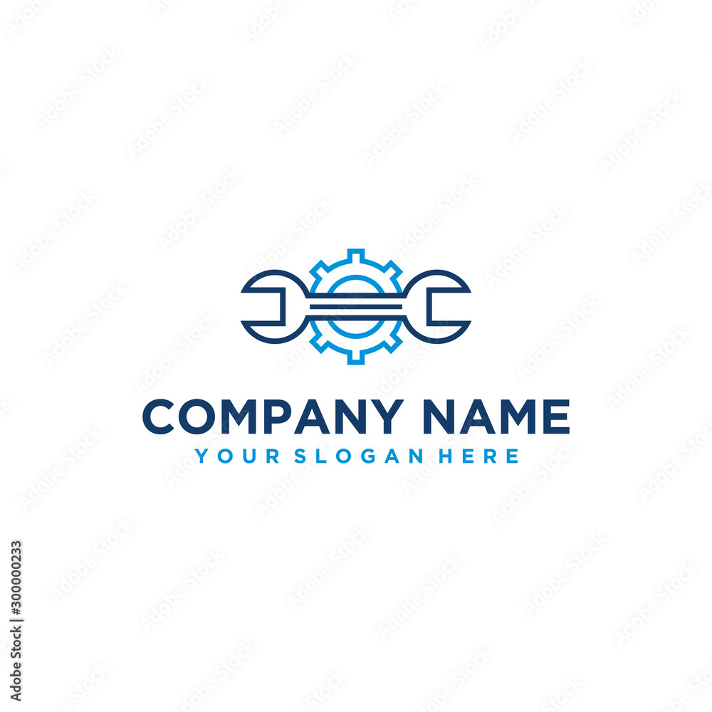 Wrench logo designs vector Wrench logo designs vector