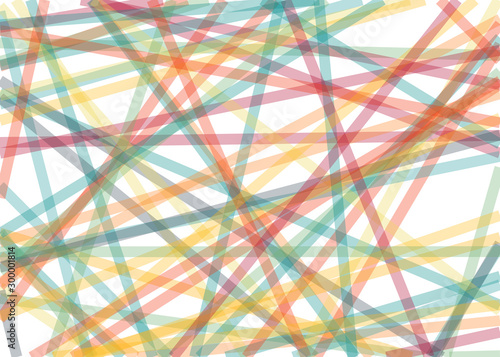 Colorful Lines Random Distribution Computational Generative Art background illustration