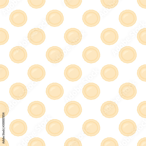 Illustration on theme big set identical biscuit, kit colorful pastry cookie