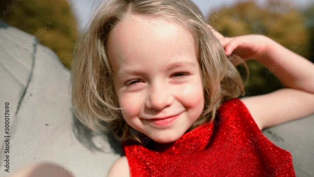 portrait of a little girl portrait of a little girl