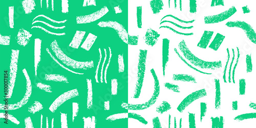 Organic seamless pattern vector background. Hand drawn natural elements with organic texture.  Eco friendly design, vector vegan icons, raw logo, eco farming banner template, healthy food emblem.
