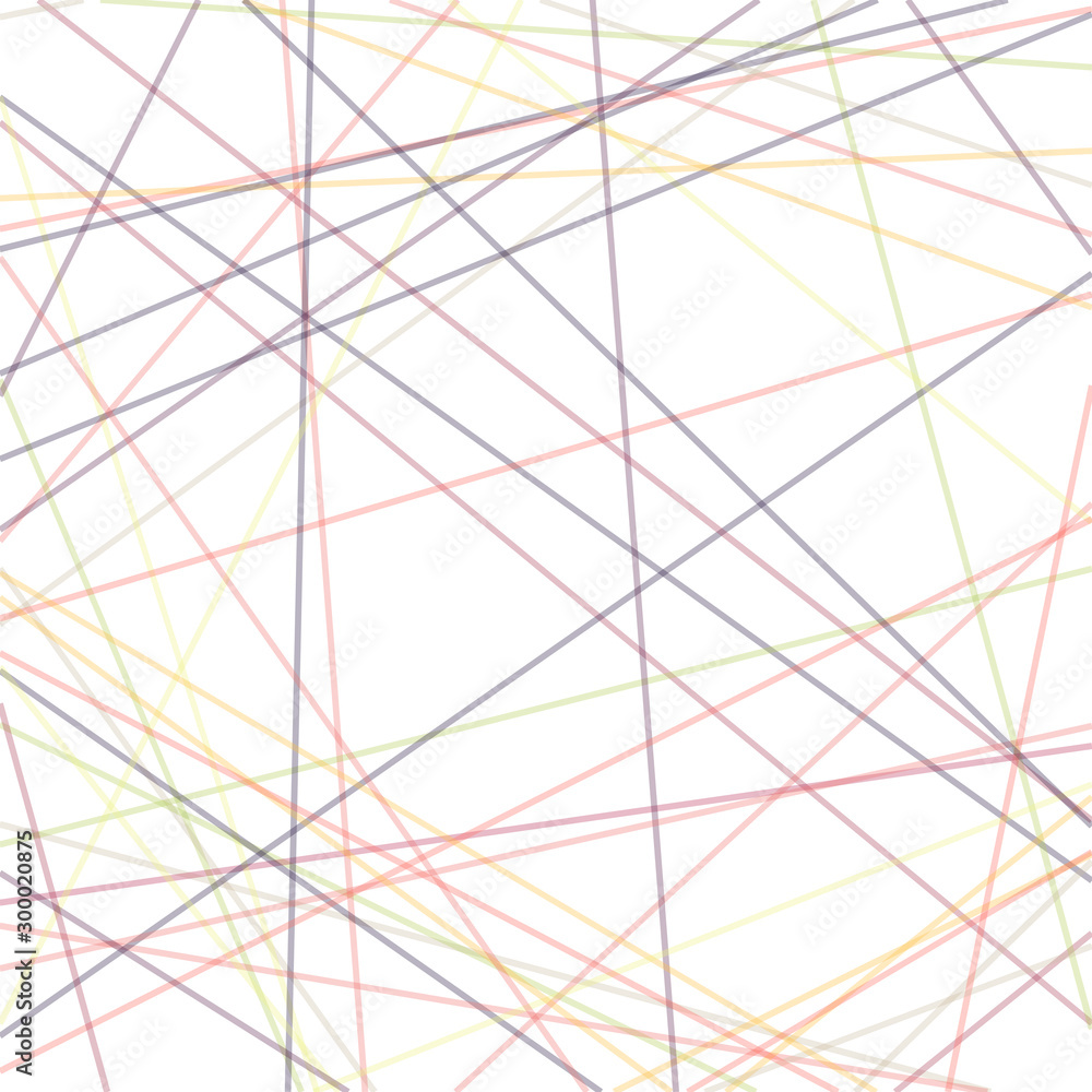 Obraz premium Colorful Lines Random Distribution Computational Generative Art background illustration