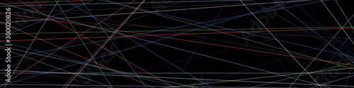 Colorful Lines Random Distribution Computational Generative Art background illustration