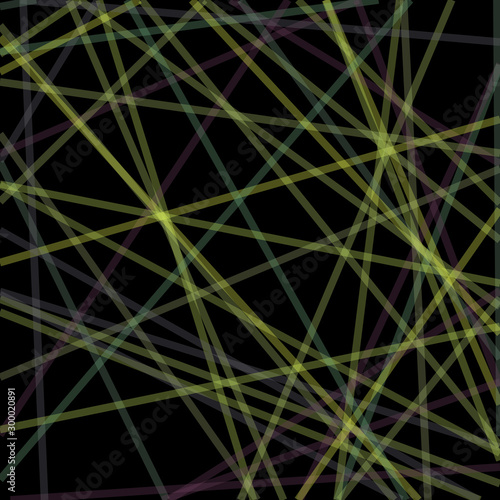 Colorful Lines Random Distribution Computational Generative Art background illustration