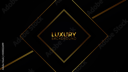Black Gold Luxury Background
