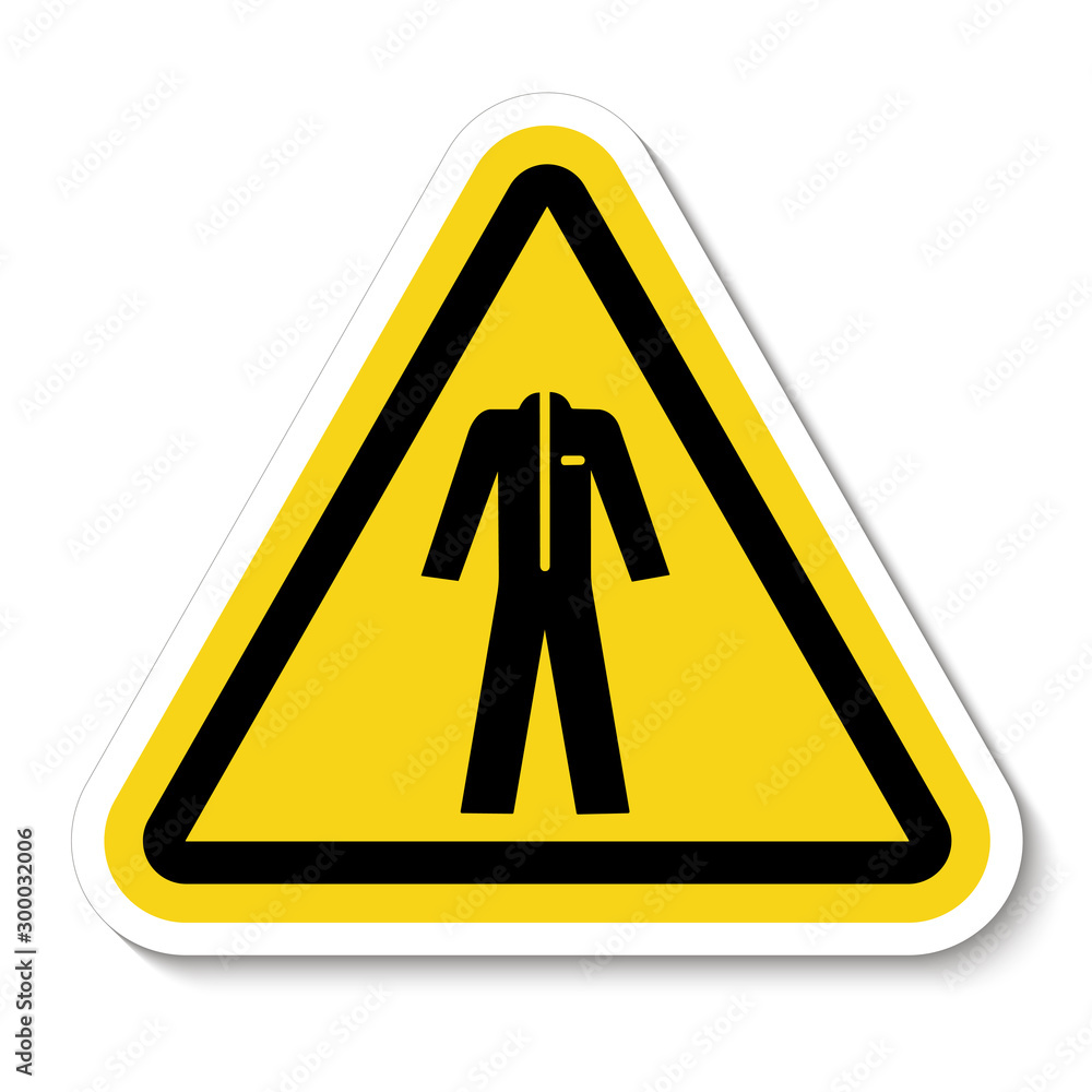 Symbol Wear ProtectIve Clothing Isolate On White Background,Vector Illustration EPS.10 Symbol Wear ProtectIve Clothing Isolate On White Background,Vector Illustration EPS.10