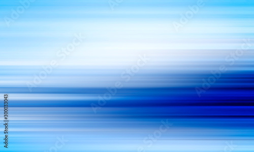 Blue abstract background, speed, motion effect, motion blur, neon light, stripes, blue, cyan, white