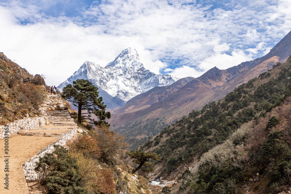 Trekking Everest Base Camp. Nepal.