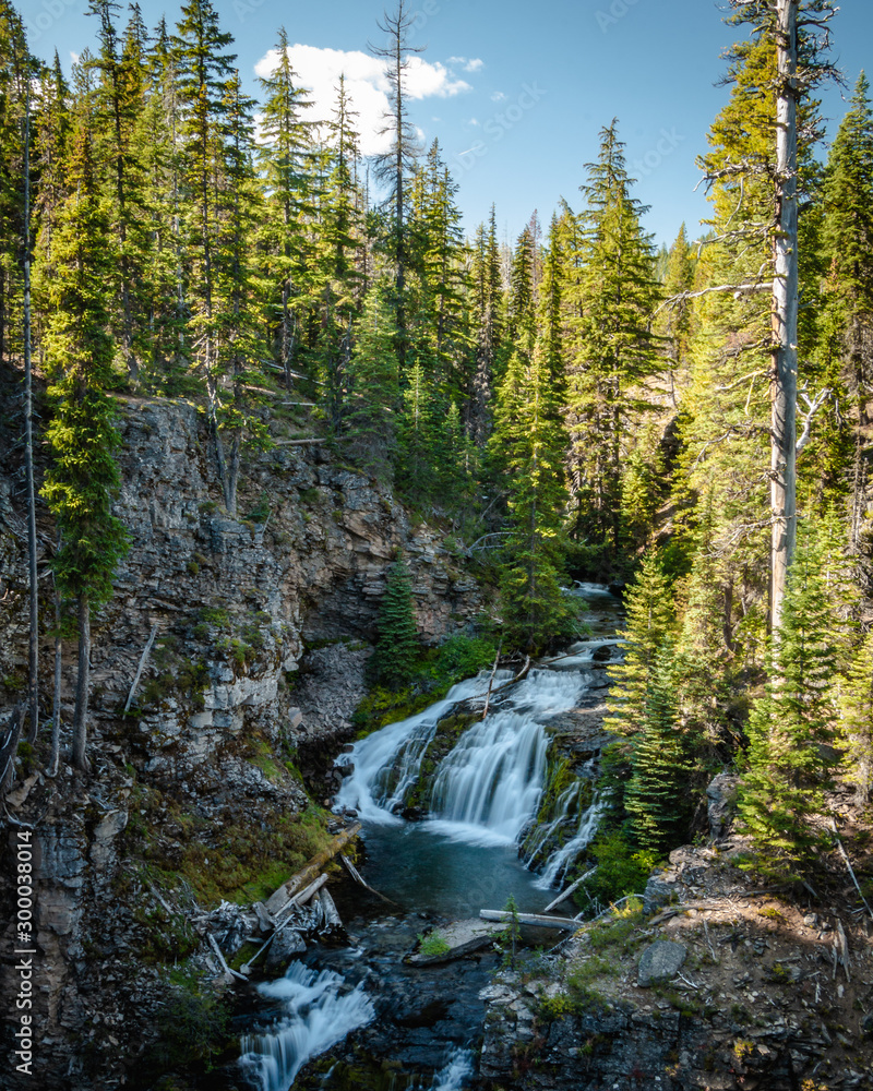 Waterfalls in Bend Oregon Waterfalls in Bend Oregon