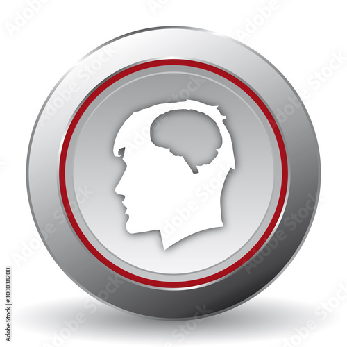 brain head icon