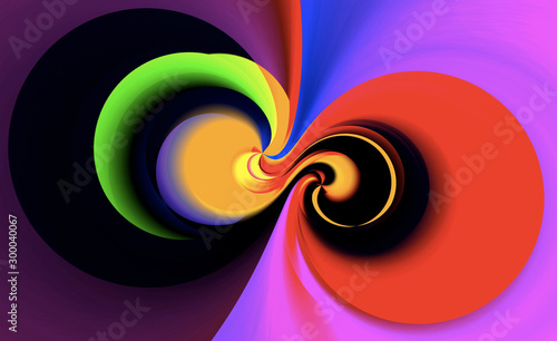 Abstract graphic element effect for background