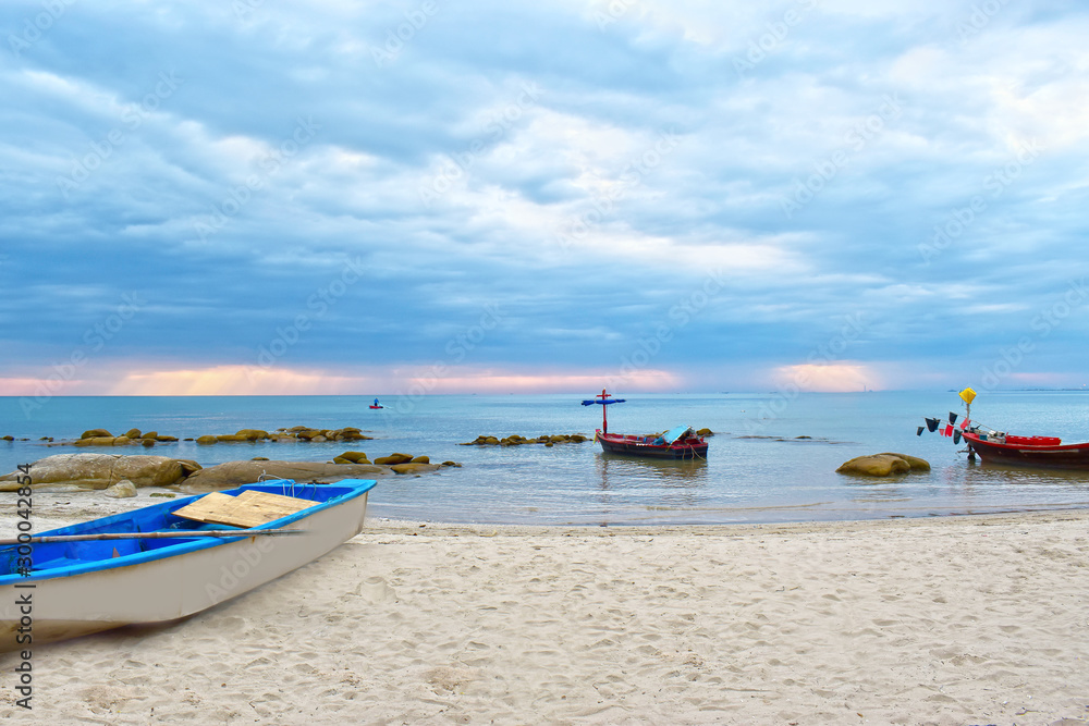 Aerial view of sea waves and fantastic Rocky coast, Montenegro