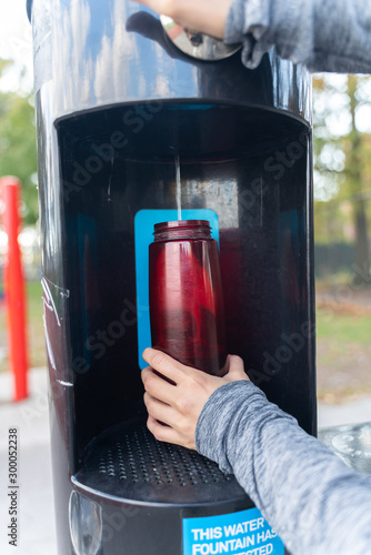Refillable Water Bottle Station