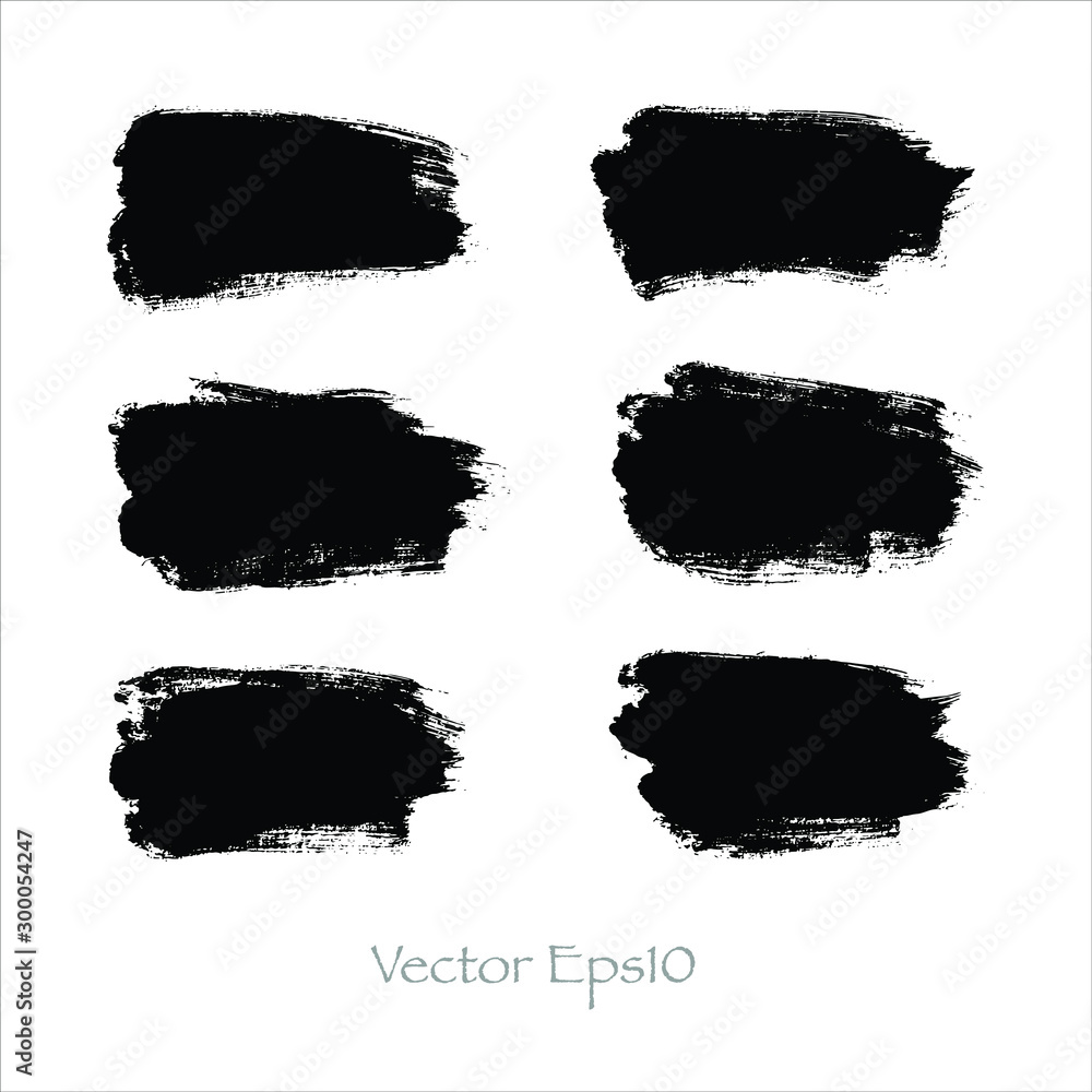 stroke set color black.Vector illustration image.