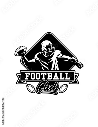 badge for american football club