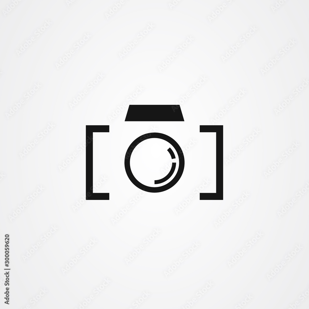 Camera icon vector, Photo studio logo design. Camera icon vector, Photo studio logo design.