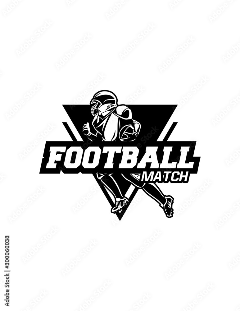 american football match badge symbol black and white american football match badge symbol black and white