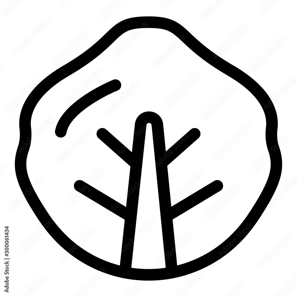 Meal cabbage icon. Outline meal cabbage vector icon for web design isolated on white background Meal cabbage icon. Outline meal cabbage vector icon for web design isolated on white background