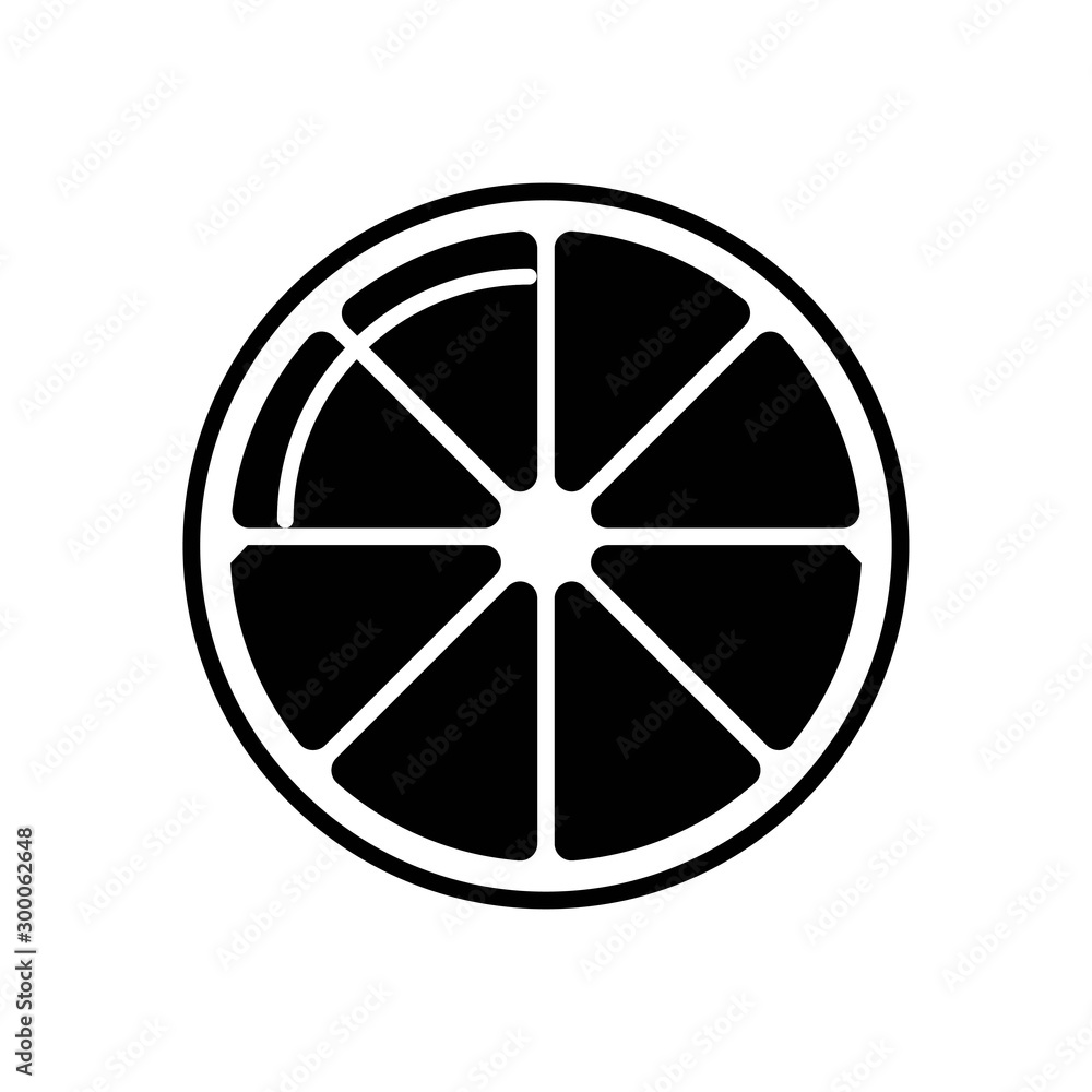 Orange icon. Slice vector isolated. Trendy natural symbol. Modern simple flat vegetarian sign. Fresh Food, internet concept. Trendy lemon sign for web site. Logo illustration. Orange icon. Slice vector isolated. Trendy natural symbol. Modern simple flat vegetarian sign. Fresh Food, internet concept. Trendy lemon sign for web site. Logo illustration.