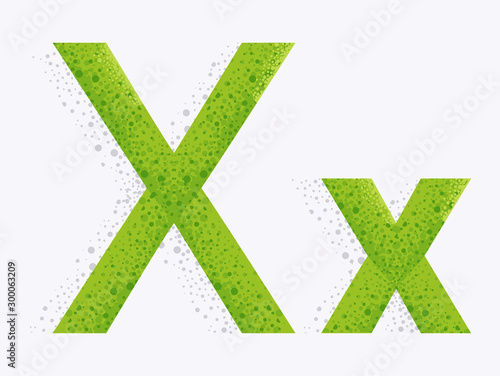 Letter Alphabet X Illustration