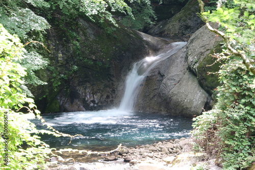 西沢渓谷の滝