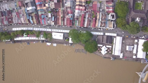 Kuching, Sarawak / Malaysia - October 16 2019: The buildings, landmarks and scenery of the Kuching city, capital of Sarawak, Borneo island photo