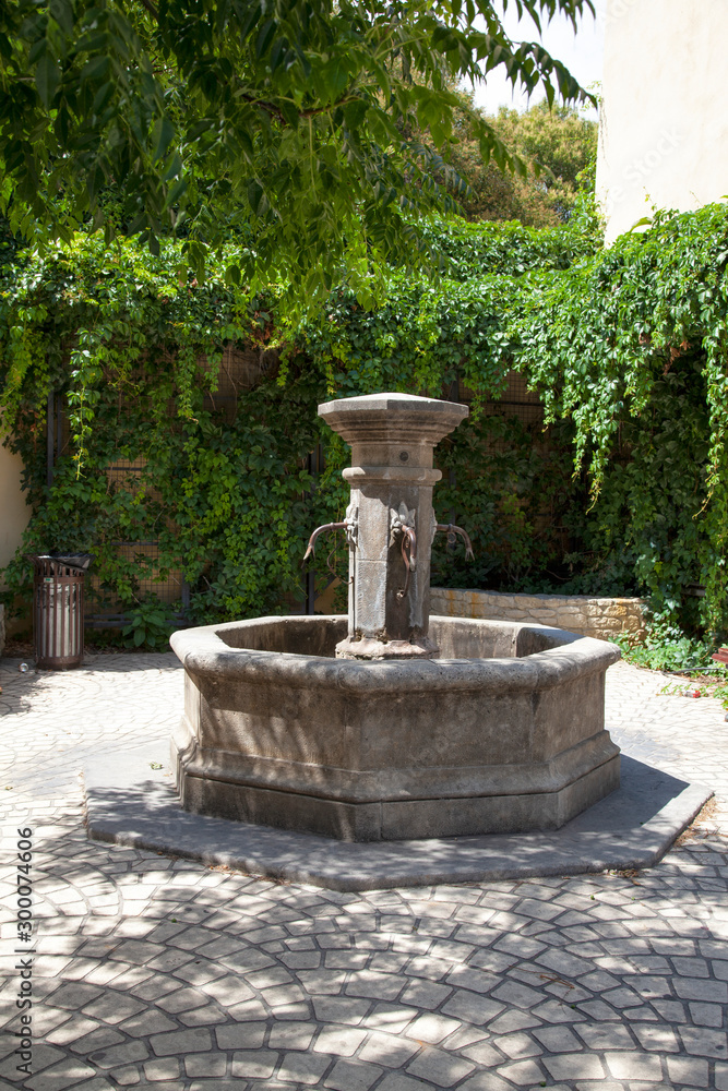 Fountain In Provence South Of France