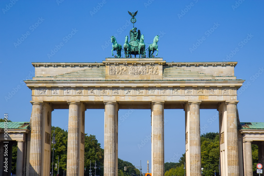 Berlin Brandenburg Gate Brandenburger Tor in Germany