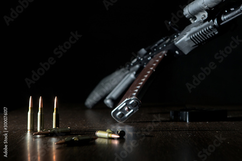 Foto Kalashnikov assault rifle ax 74 with a 5.45 cartridge