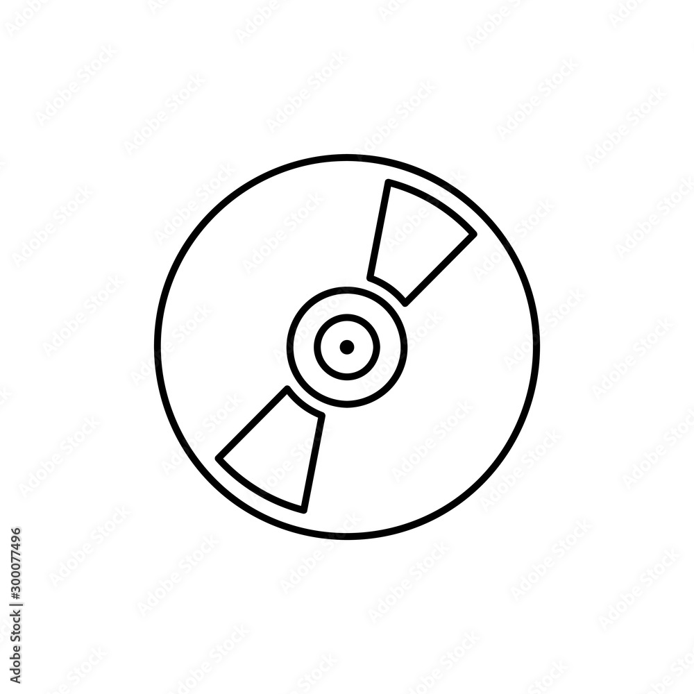 flat line cd disk icon. Logo element illustration. cd disk design. vector eps 10. Can be used in web and mobile . flat line cd disk icon. Logo element illustration. cd disk design. vector eps 10. Can be used in web and mobile .