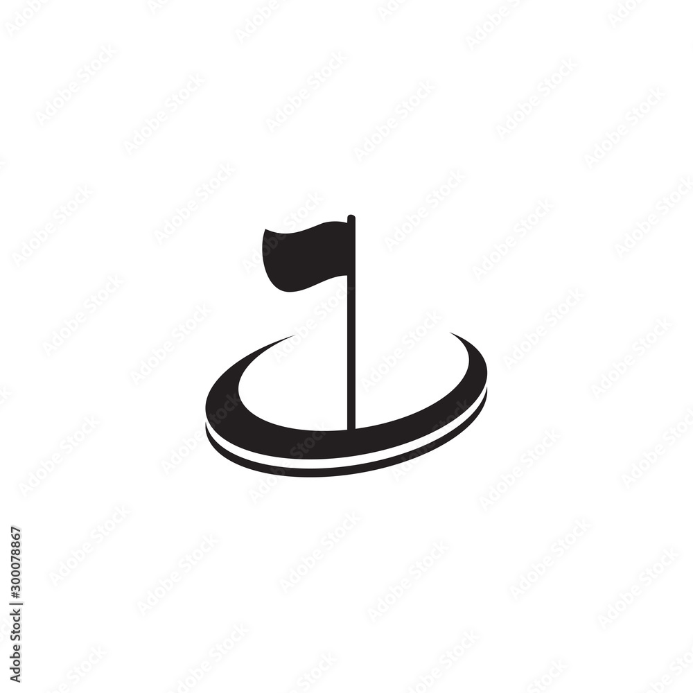 Golf logo icon design inspiration template Golf logo icon design inspiration template