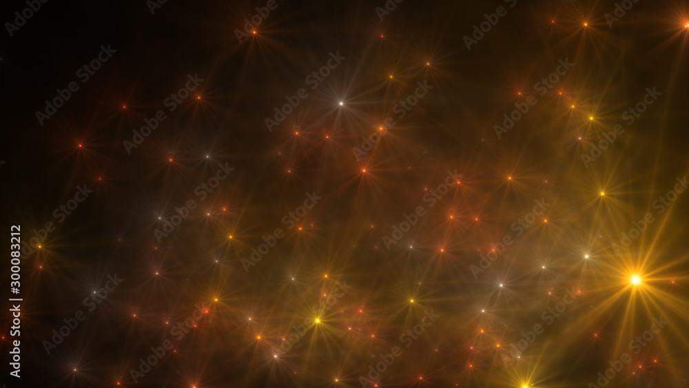 Abstract star and particle background Abstract star and particle background