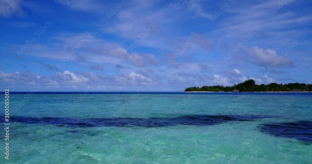 tropical island Seychelles with emerald water rich with marine life tropical island Seychelles with emerald water rich with marine life