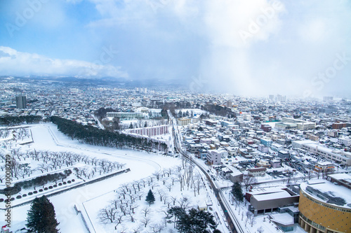冬の北海道 函館