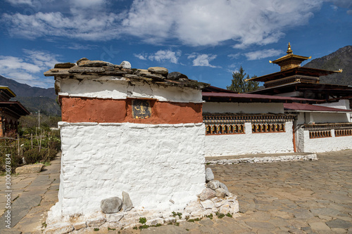Paro dzong in Bhutan