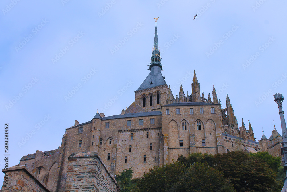 Mont Saint Michel als Teil der Insel