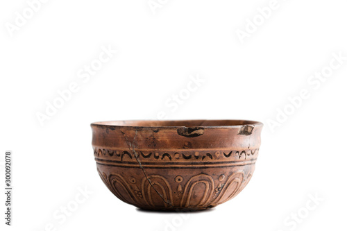 Antic glued bowl. © indigolotos