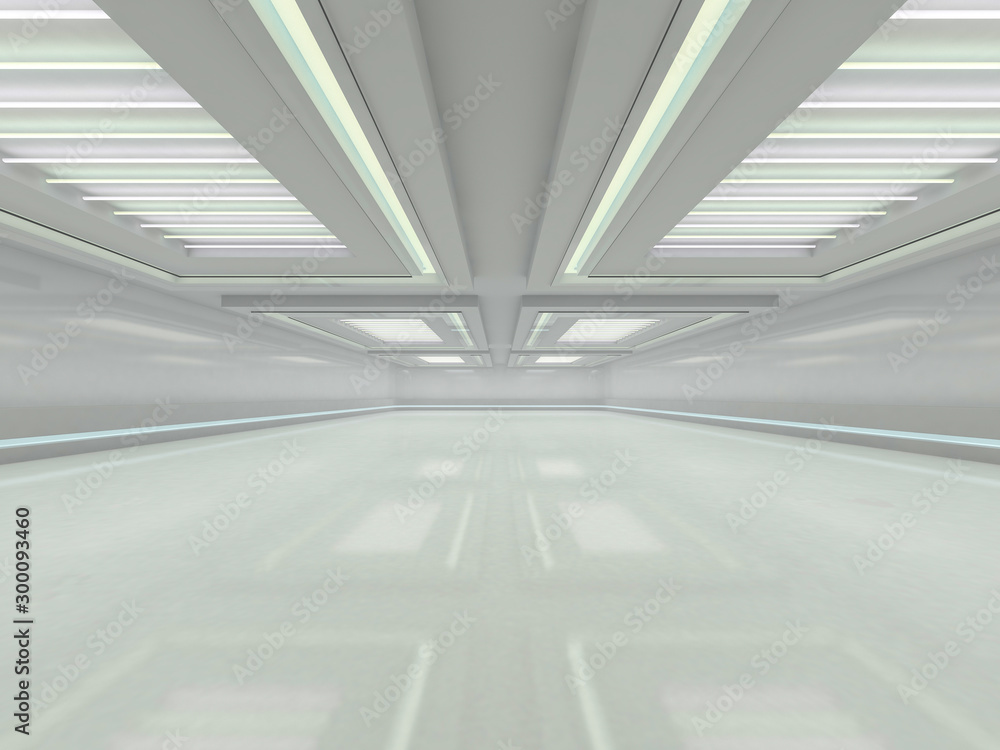 Obraz premium Abstract modern architecture background. 3D